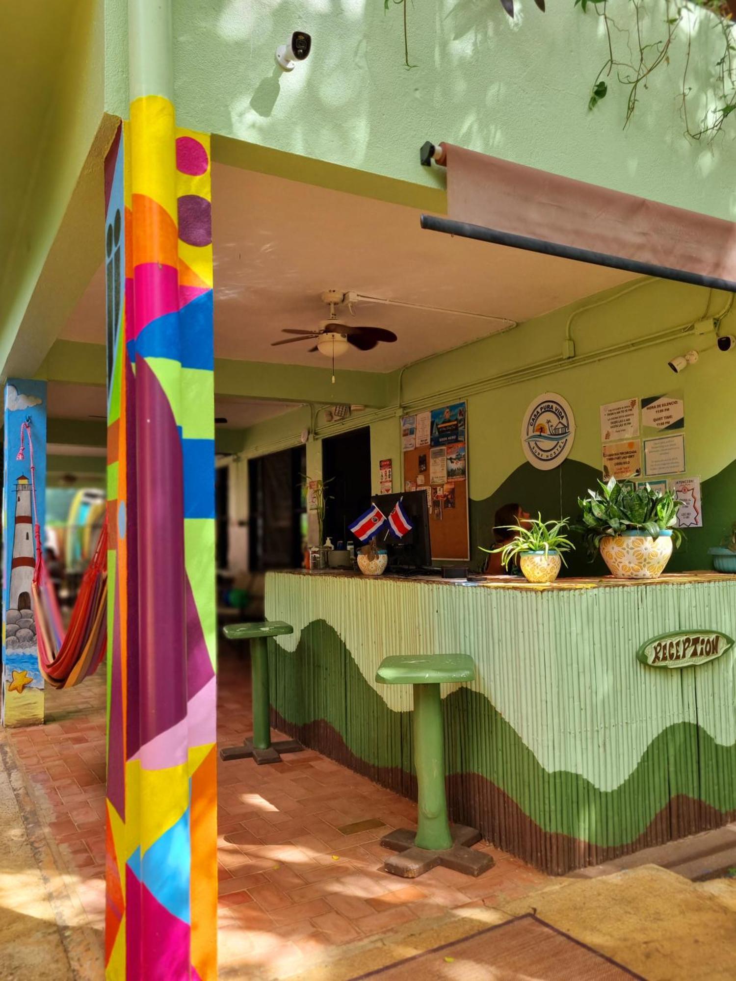 Casa Pura Vida Surf Hostel - Tamarindo Costa Rica Dış mekan fotoğraf